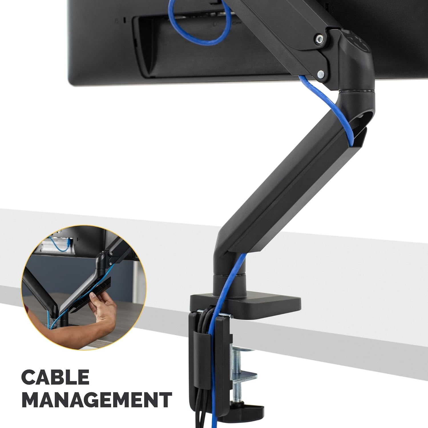 Fellowes Platinum Series Single Monitor ARM Black Fellowes Platinum Series Single Monitor ARM Black
